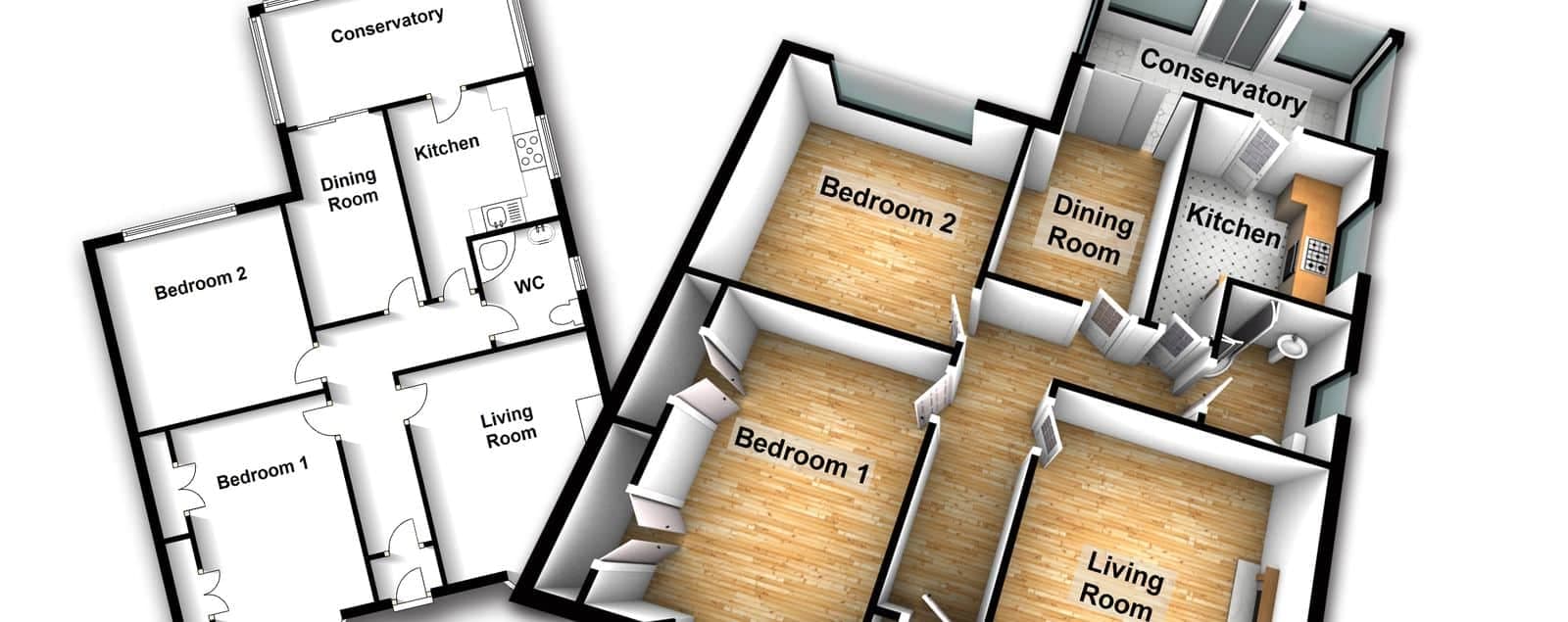 Floor plans & 360 tours 